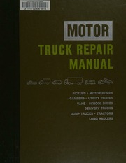 Cover of edition motortruckrepair31edunse