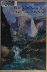Cover of edition mountainsofcalif0000muir_r7h8