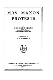 Cover of edition mrsmaxonprotest00hopegoog