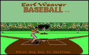 Earl Weaver Baseball : Mirage Graphics, Inc. : Free Borrow & Streaming : Internet Archive