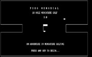 Poko Memorial 18th Hole Miniature Golf : Free Download, Borrow, and Streaming : Internet Archive