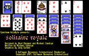 Solitaire Royale : Software Resources International : Free Borrow & Streaming : Internet Archive