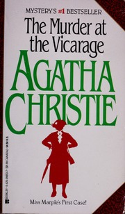 Cover of edition murderatvicarage00chri_0