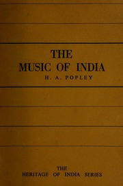 Cover of edition musicofindia00pople