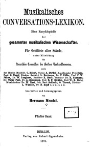 Cover of edition musikalischesco00reisgoog