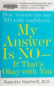Cover of edition myanswerisnoifth0000gart