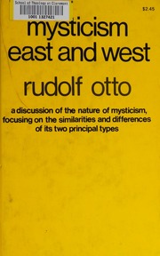 Cover of edition mysticismeastwes0000otto