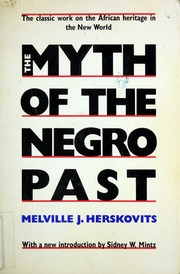 Cover of edition mythofnegropast00hers