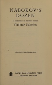 Cover of edition nabokovsdozencol0000nabo