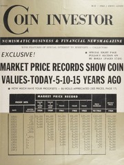 National Coin Investor : May 1964