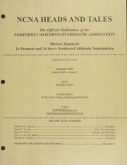 NCNA Heads And Tales: Vol.29 No.3, September 2004