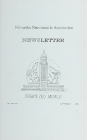 Nebraska Numismatic Association Newsletter: September 1966