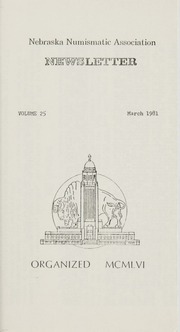 Nebraska Numismatic Association Newsletter: March 1981