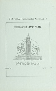 Nebraska Numismatic Association Newsletter: June 1966