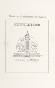 Nebraska Numismatic Association Newsletter: January 1992