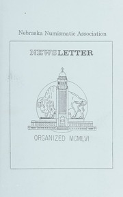 Nebraska Numismatic Association Newsletter: July 1999