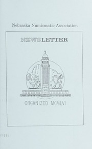 Nebraska Numismatic Association Newsletter: October 1999