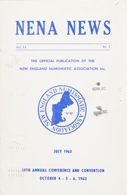 NENA News: July 1963, 19th Annual Conference and Convention