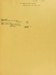 New Hussman Stamp Company Invoices from B.G. Johnson, May 7, 1942