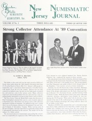 New Jersey Numismatic Journal: Vol. 15 No. 1
