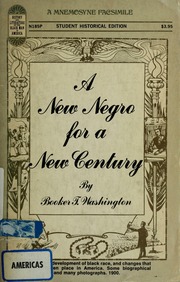 Cover of edition newnegrofornewc000wash
