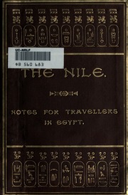 Cover of edition nilenotesfortrav00budgrich