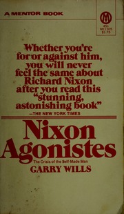 Cover of edition nixonagonistescr00will