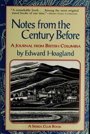 Cover of edition notesfromcentury00hoag