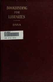 Cover of edition notesonbookbindi00danarich