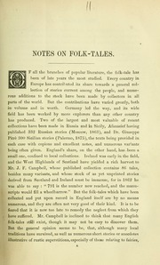 Cover of edition notesonfolktales00rals