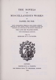 Cover of edition novelsmiscellane00defo
