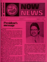 N.O.W. News, March 1989