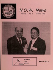 N.O.W. News, Summer 1992