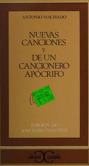 Cover of edition nuevascancionesd0000migu