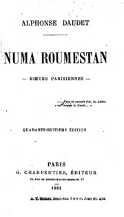 Cover of edition numaroumestanmu00daudgoog