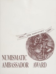 Numismatic Ambassador Award