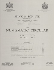 The Numismatic Circular : May 1964