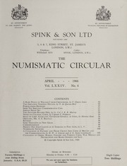 The Numismatic Circular : April 1966