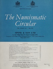 The Numismatic Circular : May 1976