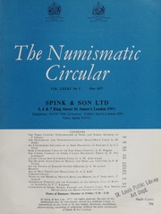 The Numismatic Circular : May 1977