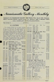 Numismatic Gallery Monthly [vol. 2, no. 4]