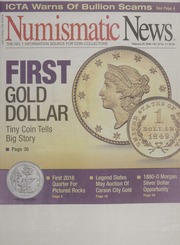 Numismatic News: February 27, 2018