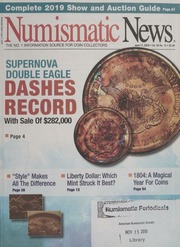 Numismatic News: June 11, 2019