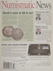 Numismatic News: March 11, 2014