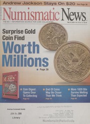Numismatic News: May 15, 2018