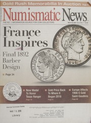 Numismatic News: March 20, 2018