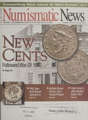 Numismatic News: November 13, 2018