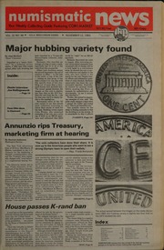 Numismatic News [11/12/1983]