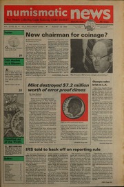 Numismatic News [08/18/1984]