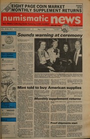 Numismatic News [05/07/1985]